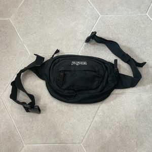 JanSport, waist bag, fanny pack, in black